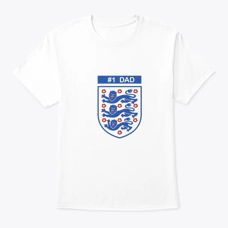 Number 1 Dad - England Fathers Day 